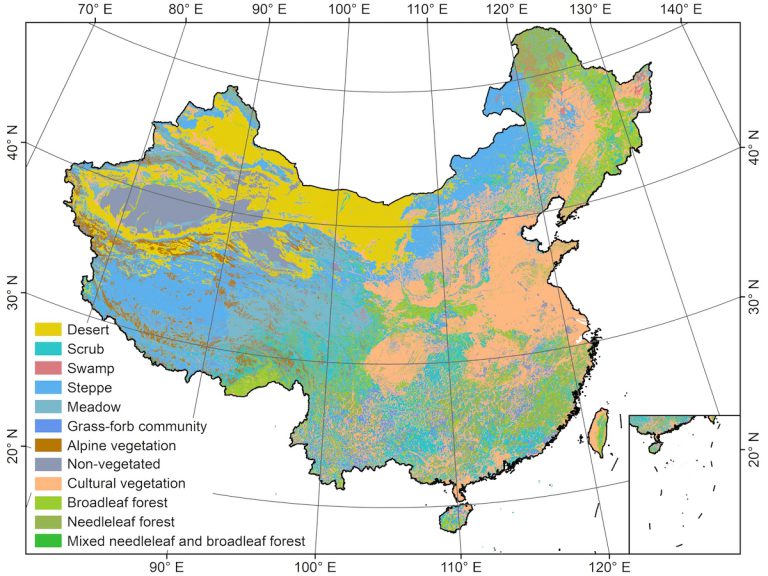 Mapping the new generation Vegetation Map of China